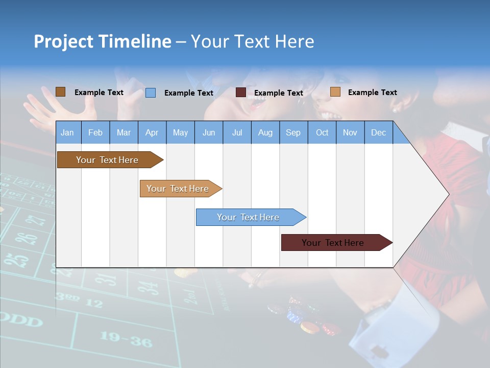 Bu Ine Figure People PowerPoint Template