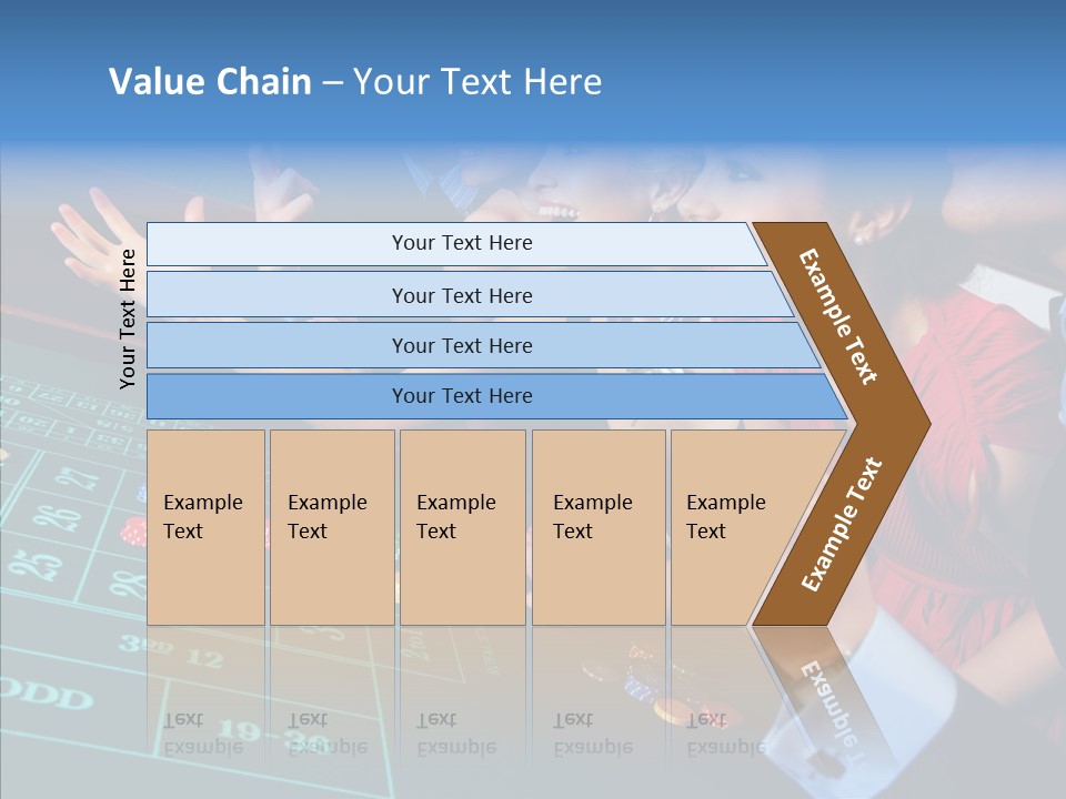 Bu Ine Figure People PowerPoint Template