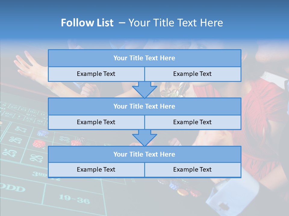 Bu Ine Figure People PowerPoint Template