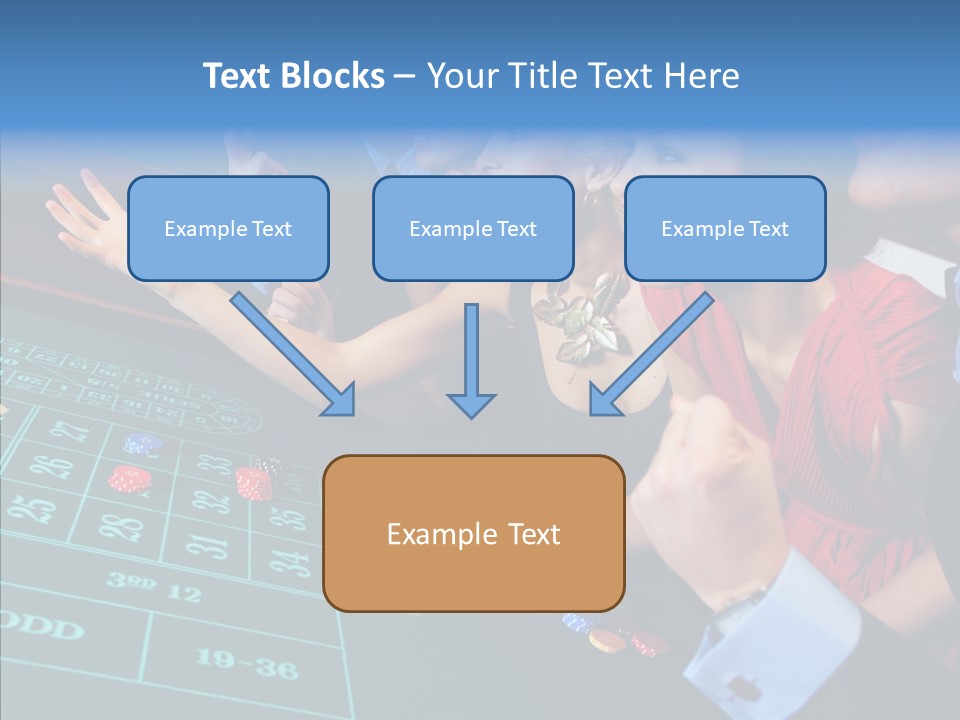 Bu Ine Figure People PowerPoint Template