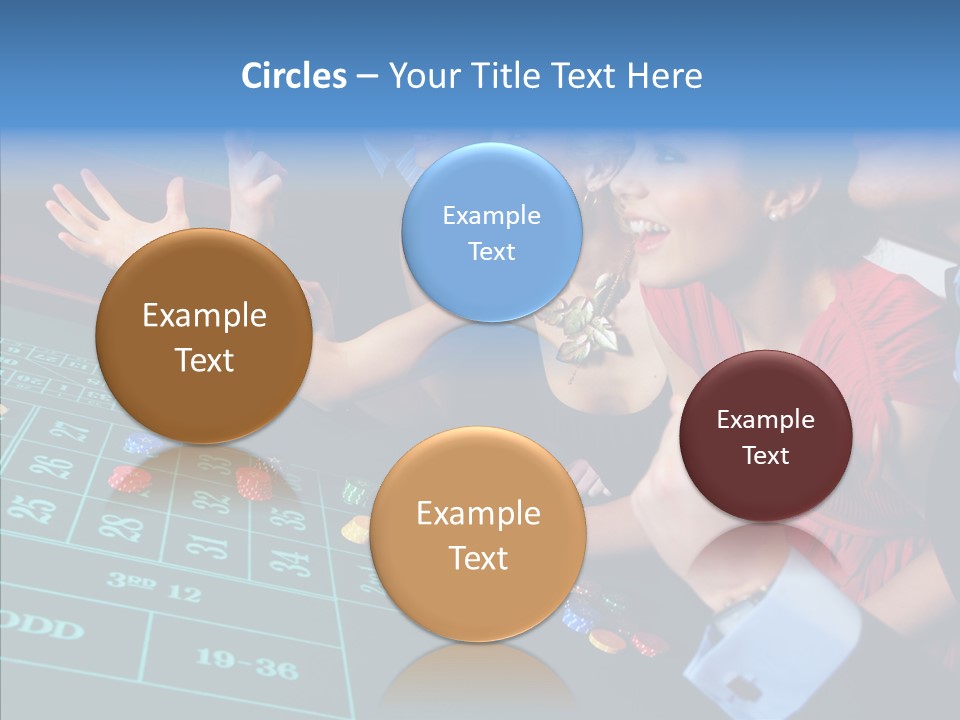 Bu Ine Figure People PowerPoint Template