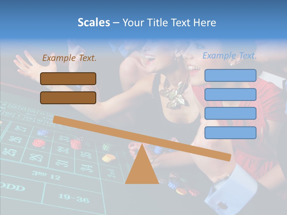 Bu Ine Figure People PowerPoint Template
