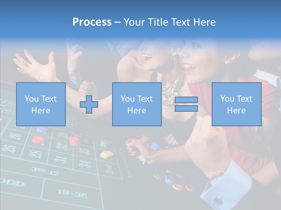 Bu Ine Figure People PowerPoint Template