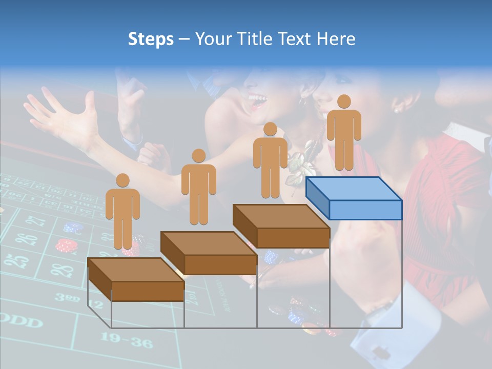 Bu Ine Figure People PowerPoint Template