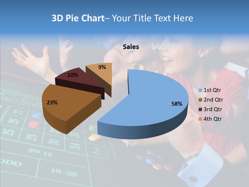 Bu Ine Figure People PowerPoint Template