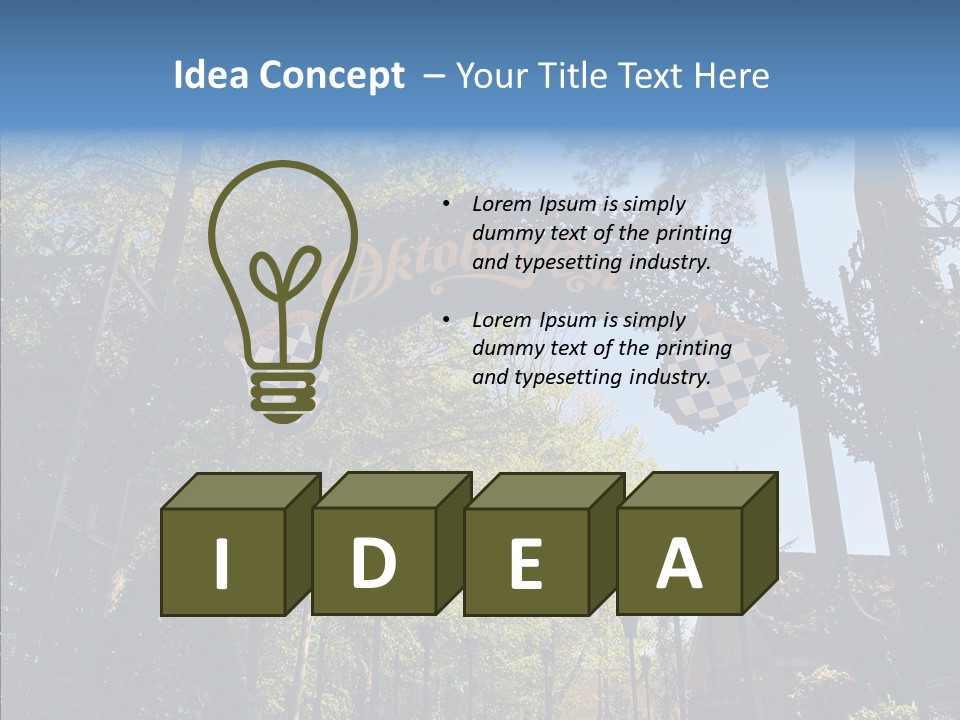 Octoberfest Musician Oktoberfest PowerPoint Template