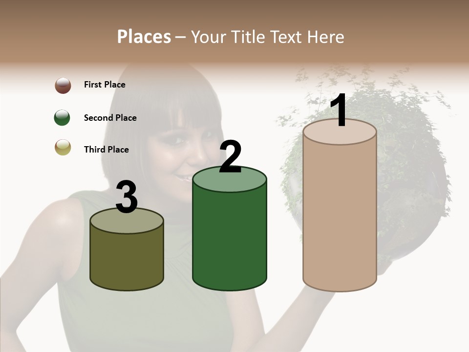 Care Beauty Teenagers PowerPoint Template