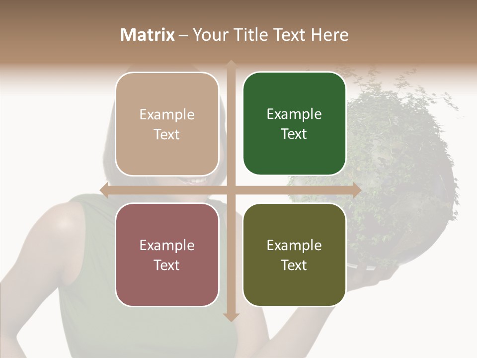 Care Beauty Teenagers PowerPoint Template