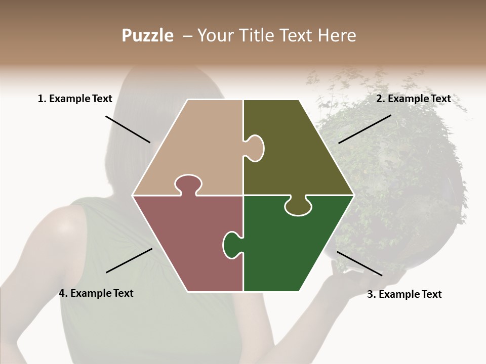 Care Beauty Teenagers PowerPoint Template