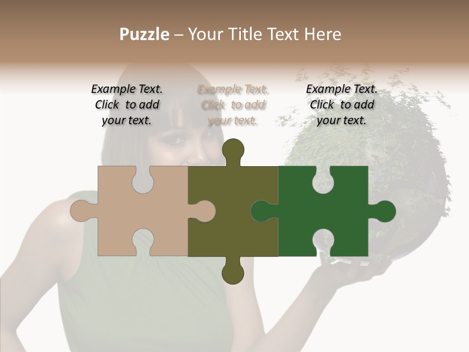 Care Beauty Teenagers PowerPoint Template