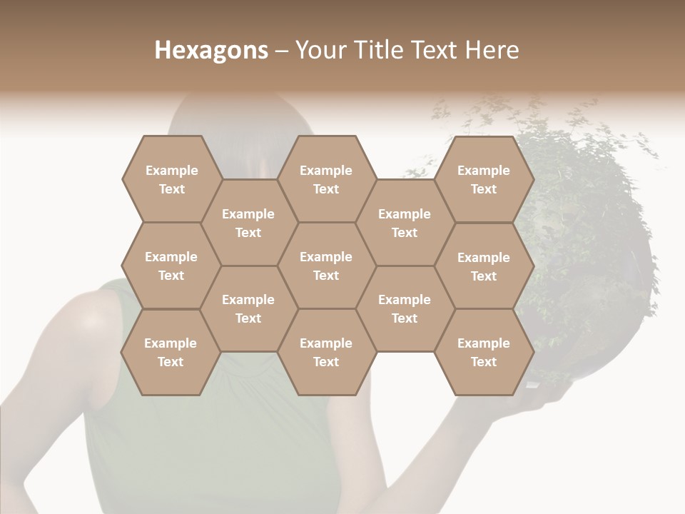 Care Beauty Teenagers PowerPoint Template