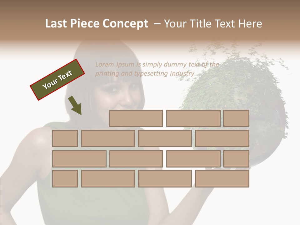 Care Beauty Teenagers PowerPoint Template