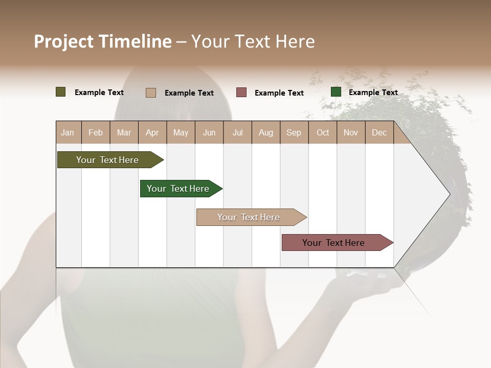 Care Beauty Teenagers PowerPoint Template