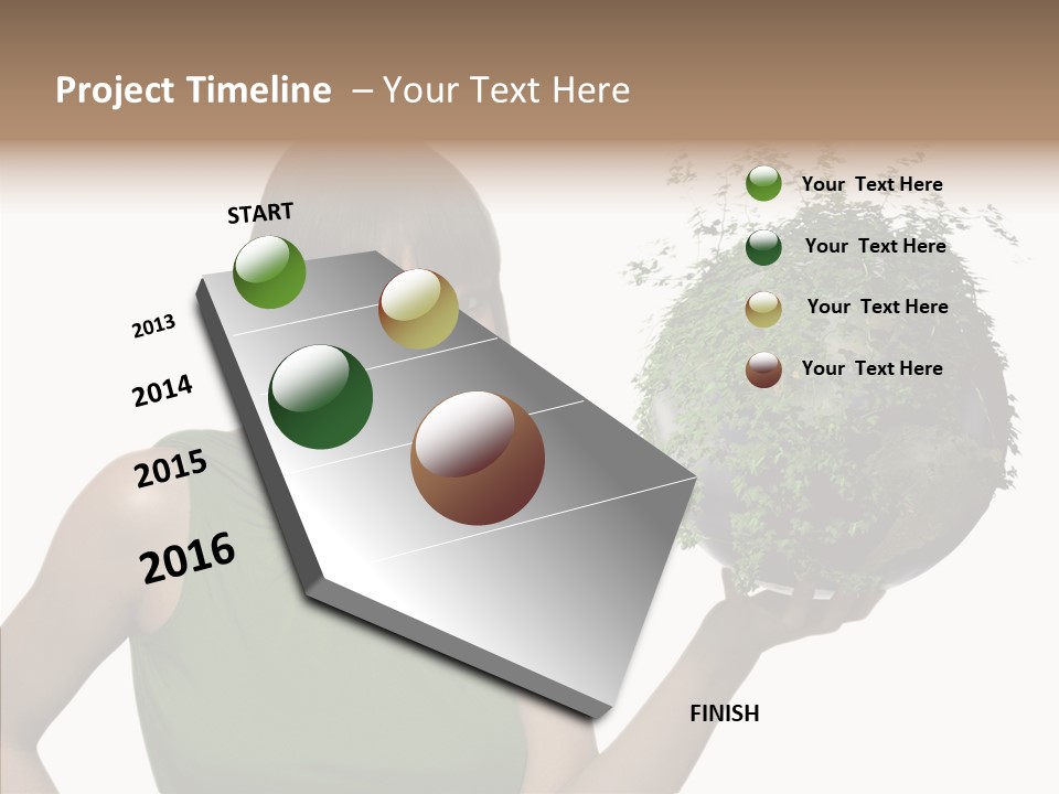 Care Beauty Teenagers PowerPoint Template