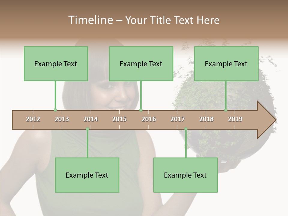 Care Beauty Teenagers PowerPoint Template