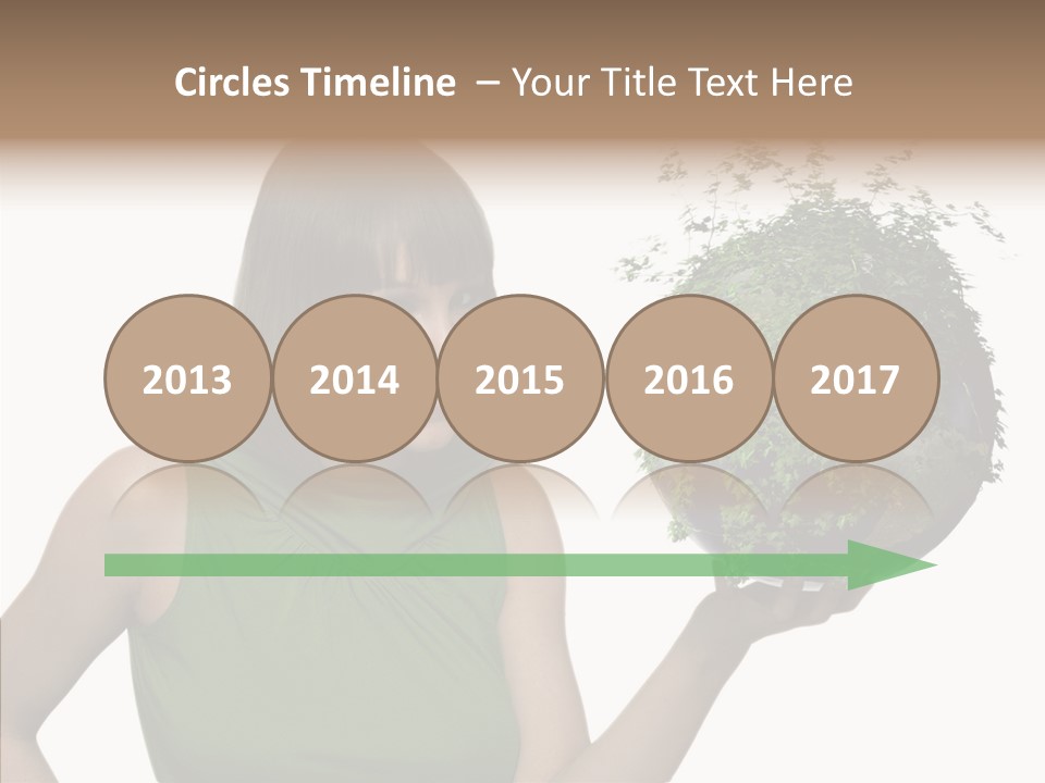 Care Beauty Teenagers PowerPoint Template