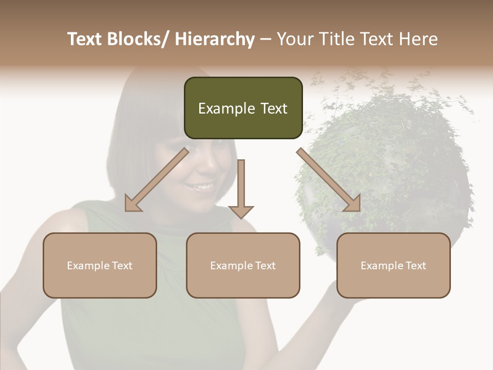 Care Beauty Teenagers PowerPoint Template