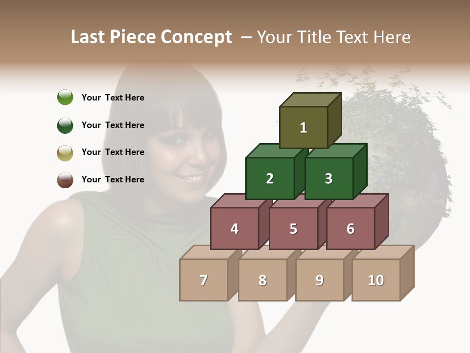 Care Beauty Teenagers PowerPoint Template