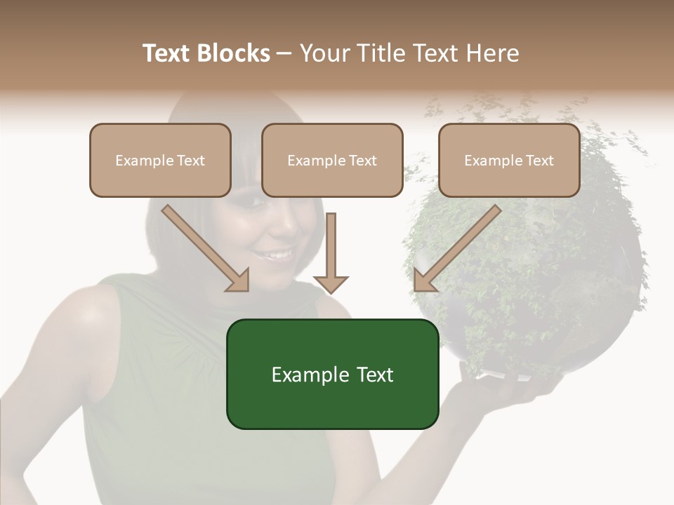 Care Beauty Teenagers PowerPoint Template