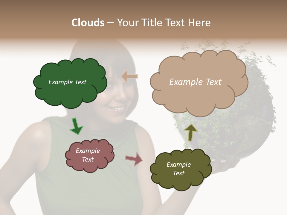 Care Beauty Teenagers PowerPoint Template