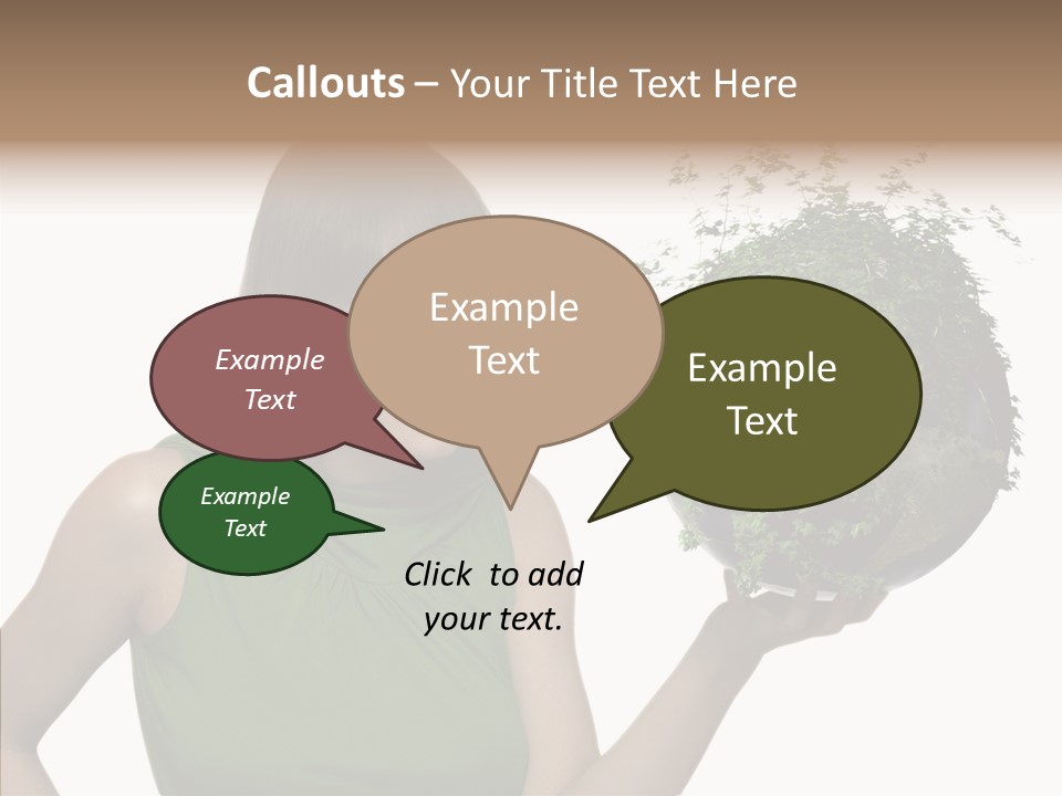 Care Beauty Teenagers PowerPoint Template