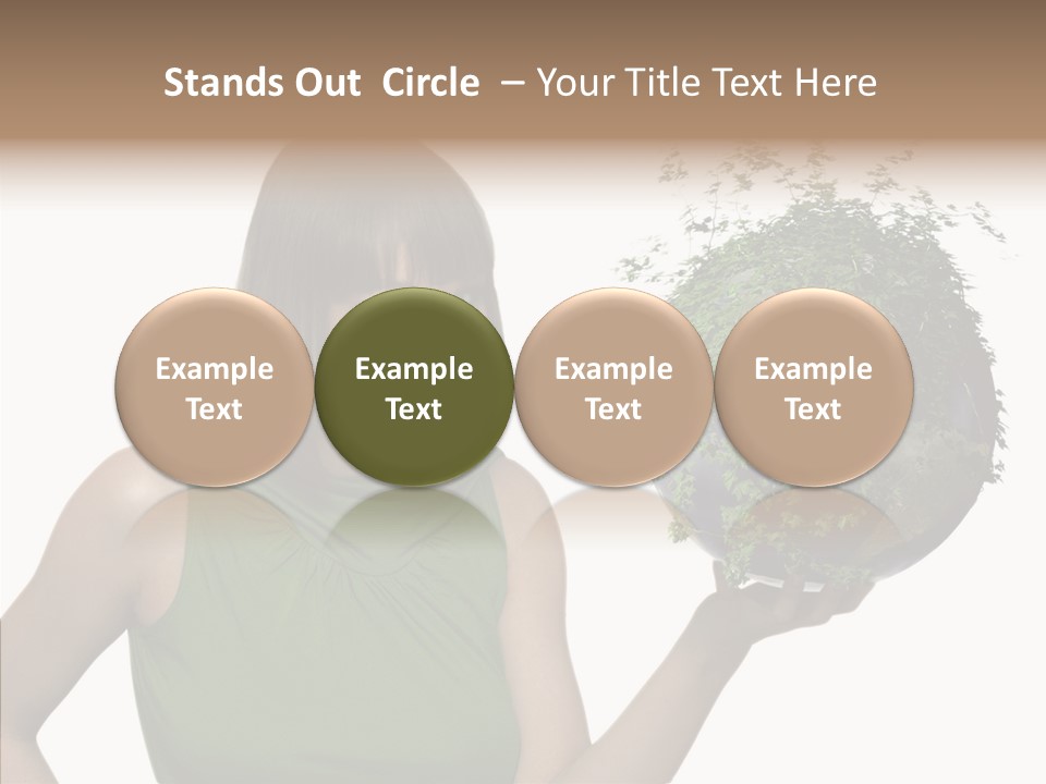 Care Beauty Teenagers PowerPoint Template