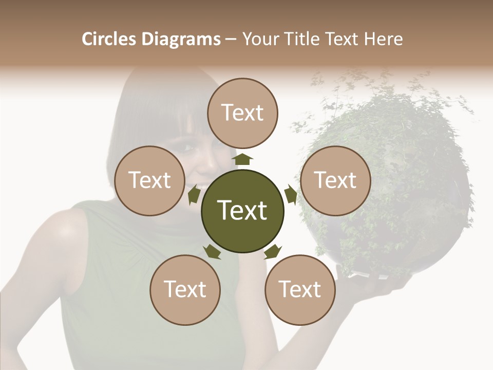 Care Beauty Teenagers PowerPoint Template