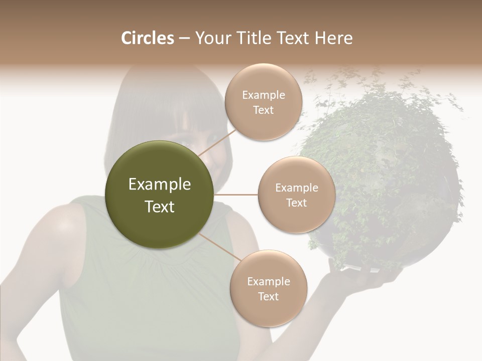 Care Beauty Teenagers PowerPoint Template