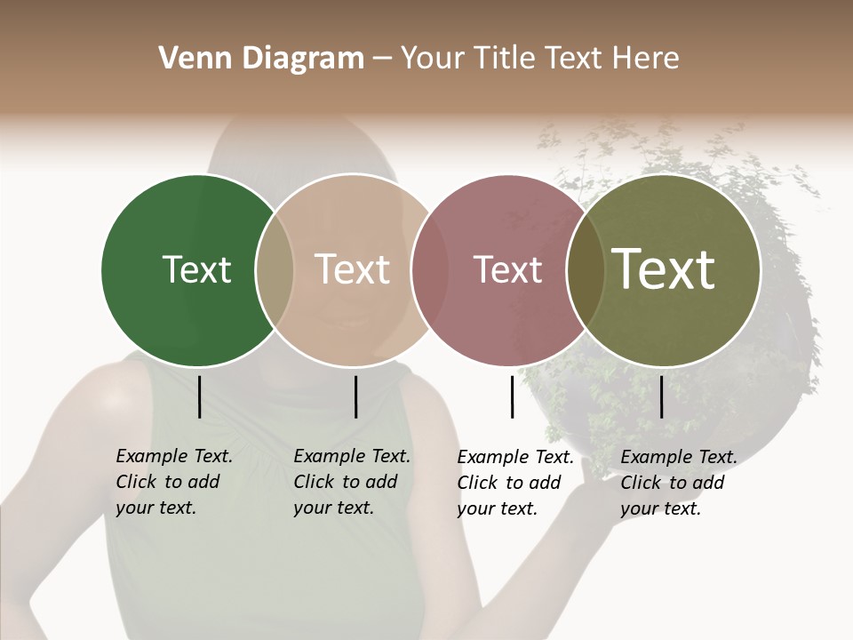 Care Beauty Teenagers PowerPoint Template