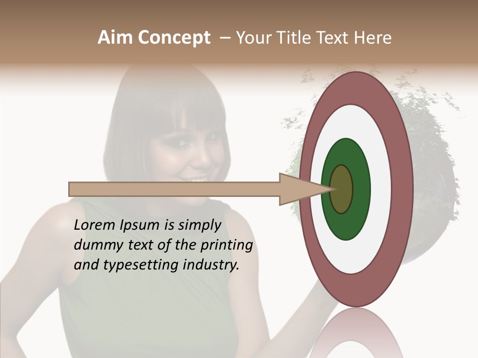 Care Beauty Teenagers PowerPoint Template