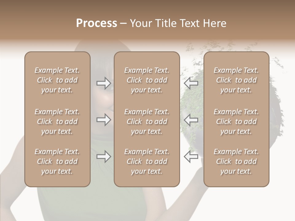 Care Beauty Teenagers PowerPoint Template
