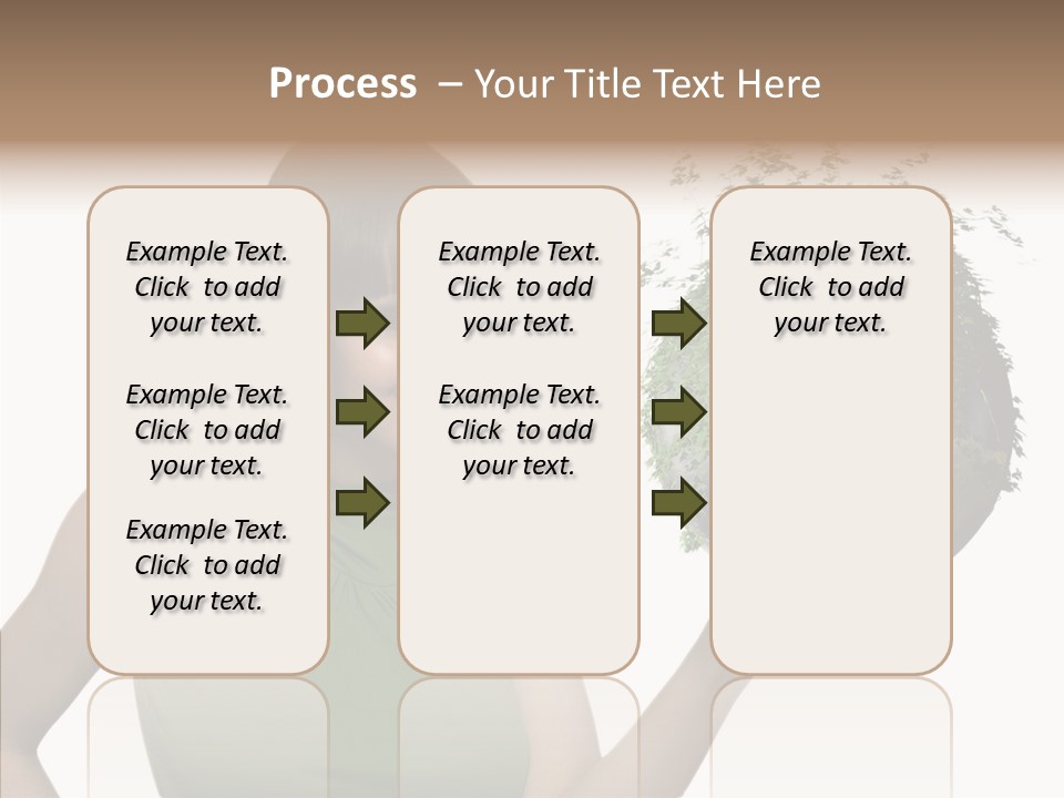 Care Beauty Teenagers PowerPoint Template