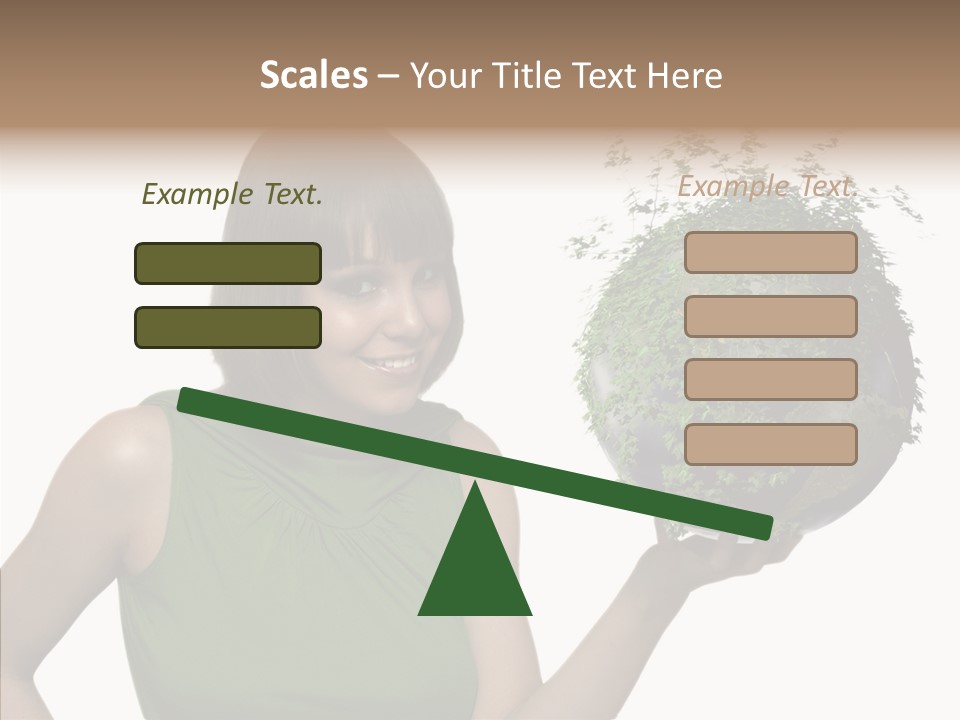 Care Beauty Teenagers PowerPoint Template