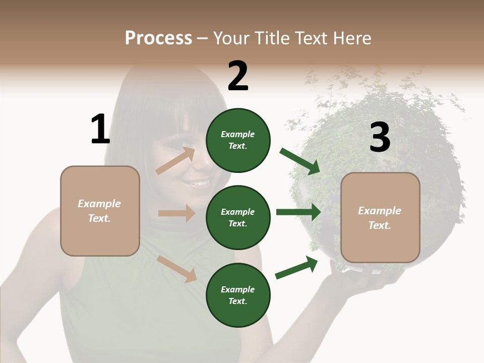 Care Beauty Teenagers PowerPoint Template