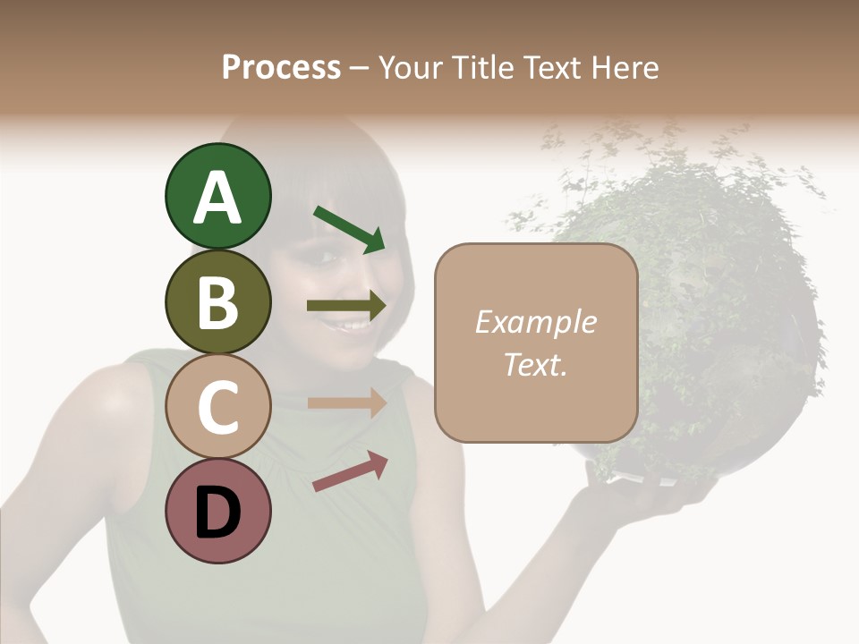 Care Beauty Teenagers PowerPoint Template