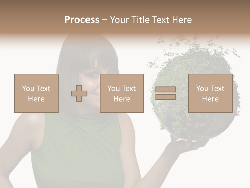 Care Beauty Teenagers PowerPoint Template