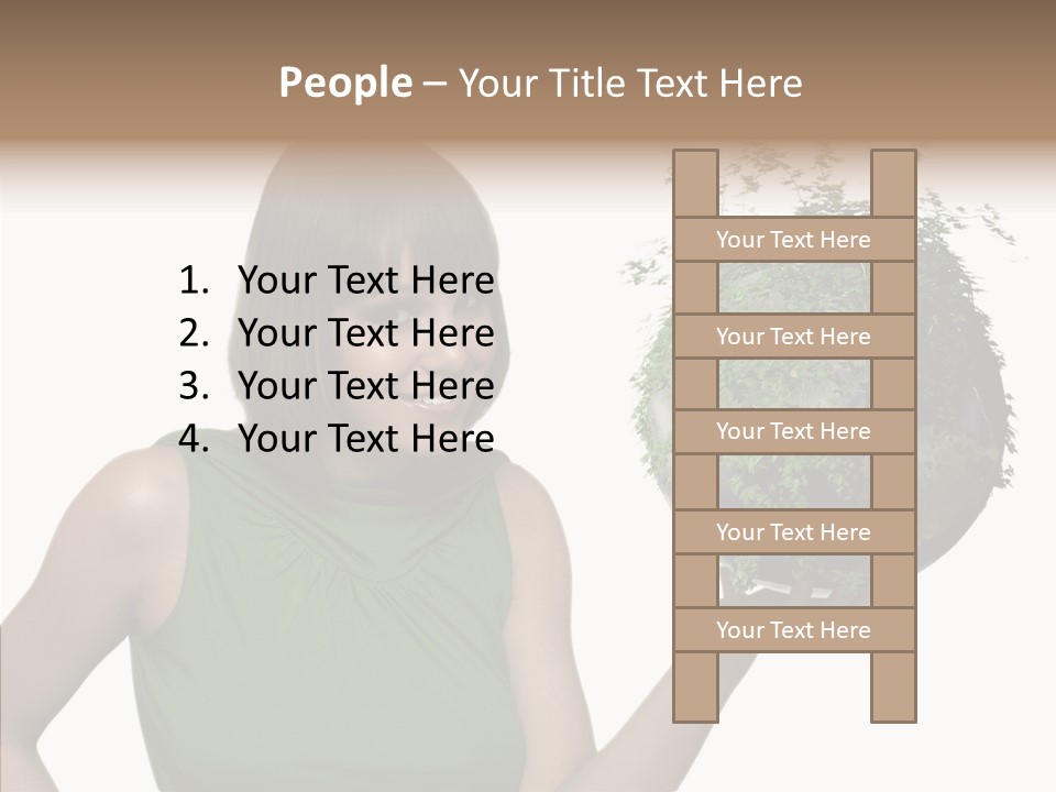 Care Beauty Teenagers PowerPoint Template