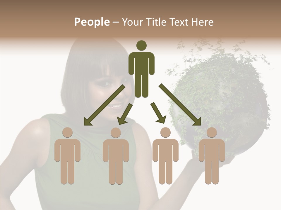 Care Beauty Teenagers PowerPoint Template