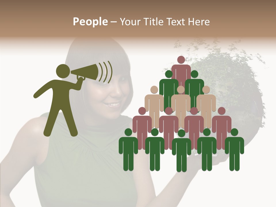 Care Beauty Teenagers PowerPoint Template