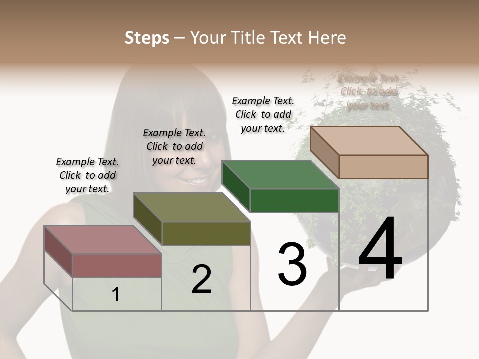 Care Beauty Teenagers PowerPoint Template