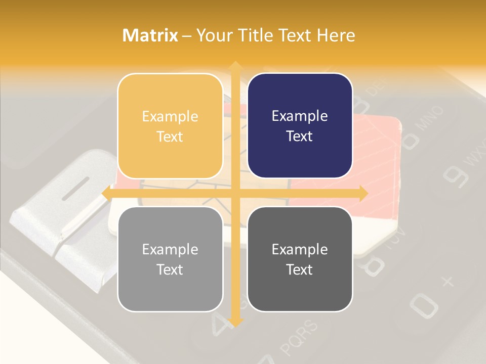 Card Data Detail PowerPoint Template