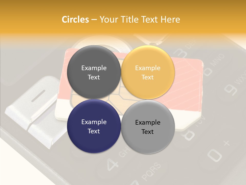 Card Data Detail PowerPoint Template