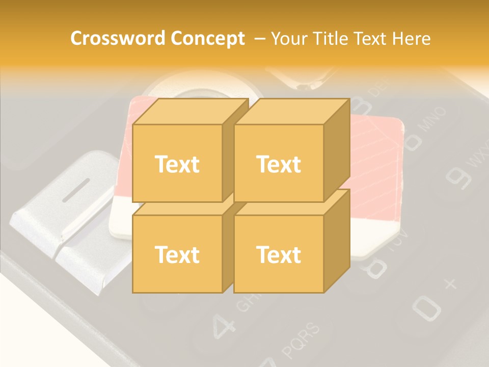 Card Data Detail PowerPoint Template
