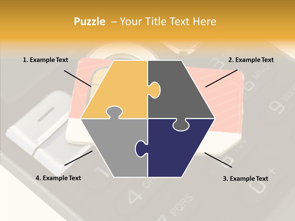 Card Data Detail PowerPoint Template