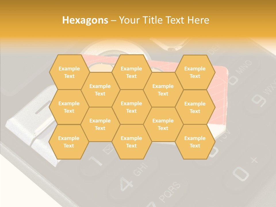 Card Data Detail PowerPoint Template