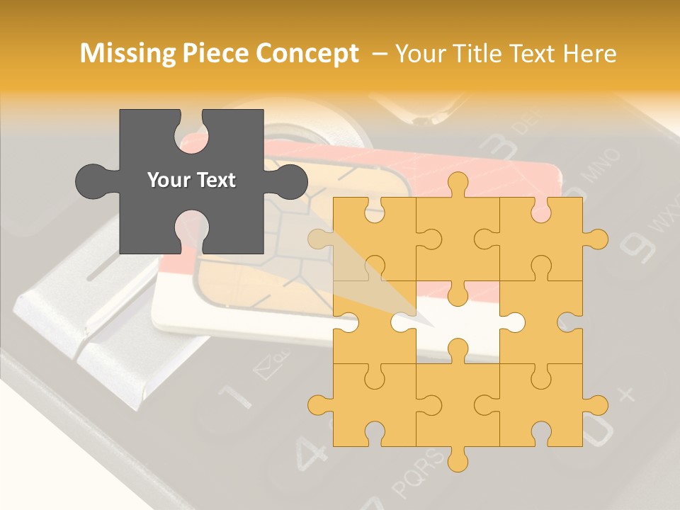 Card Data Detail PowerPoint Template