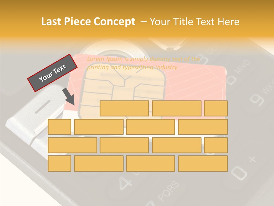 Card Data Detail PowerPoint Template