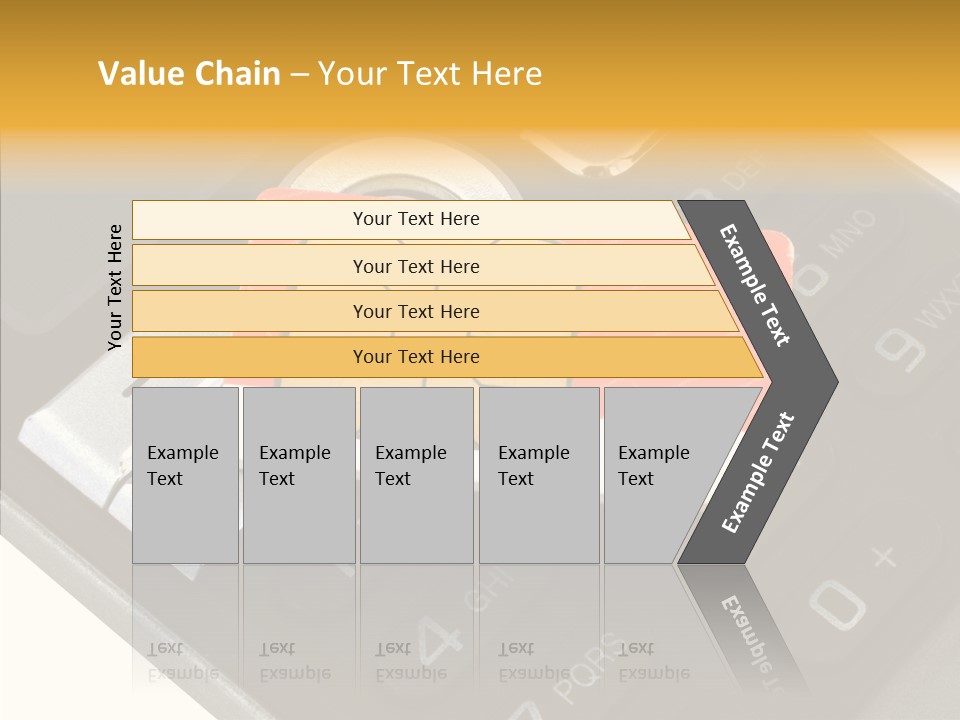 Card Data Detail PowerPoint Template