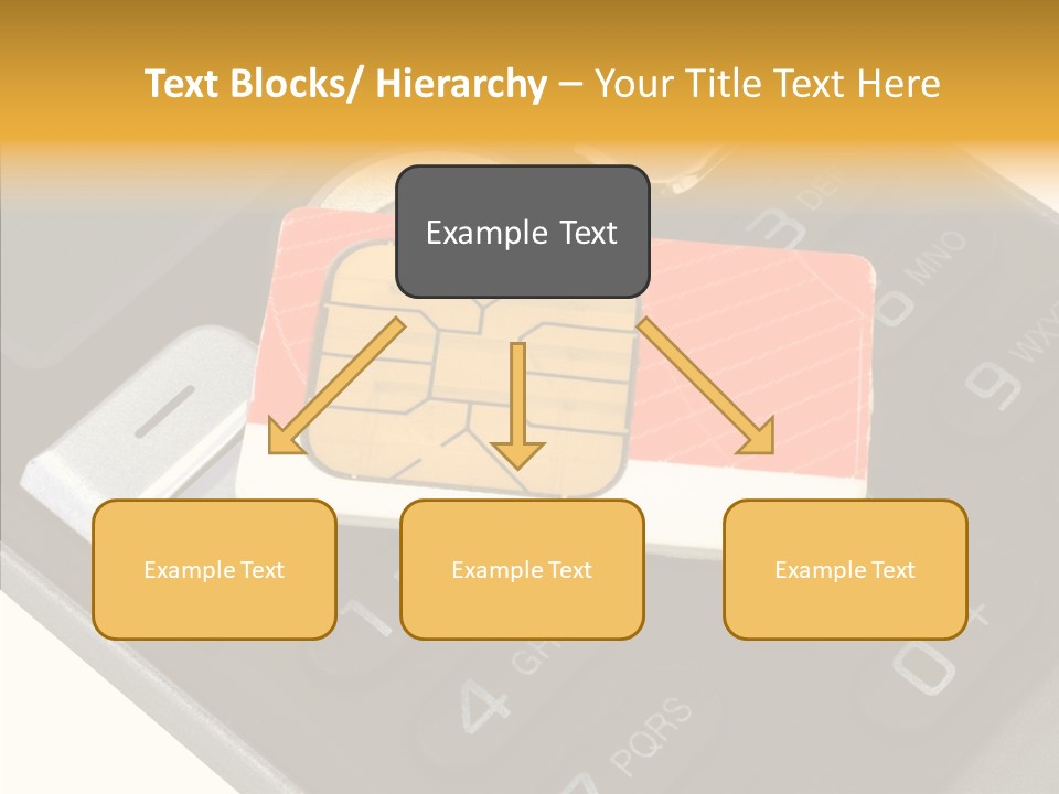 Card Data Detail PowerPoint Template
