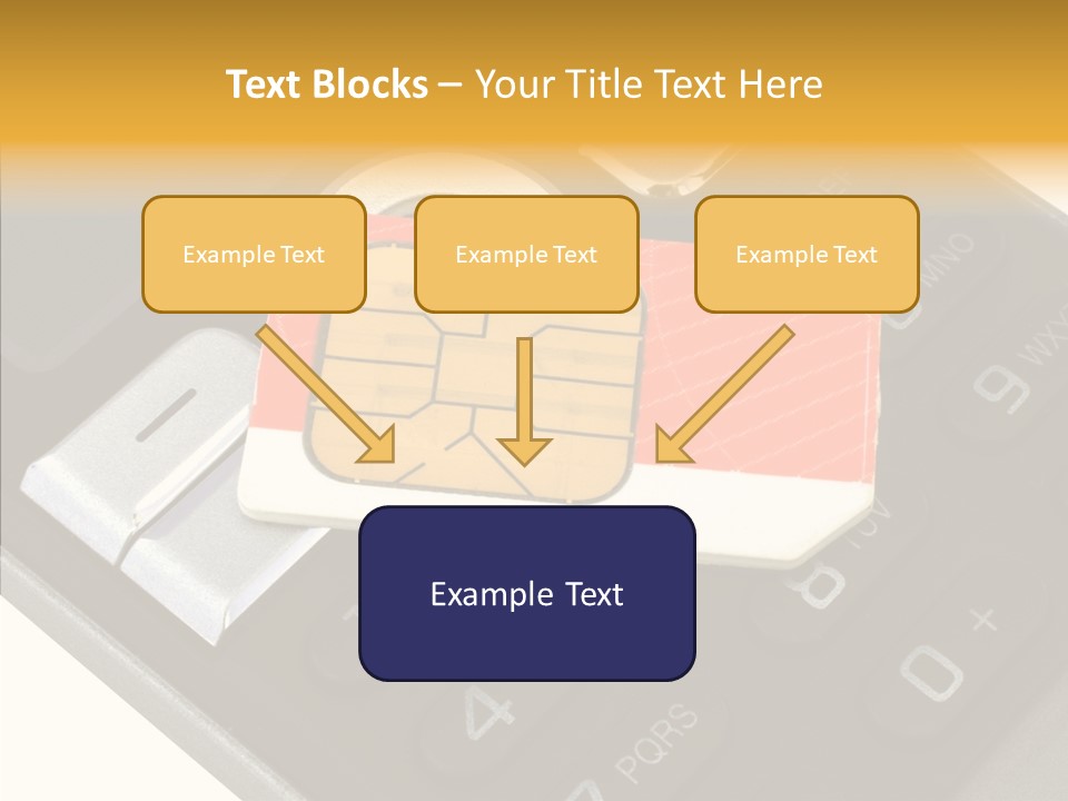 Card Data Detail PowerPoint Template